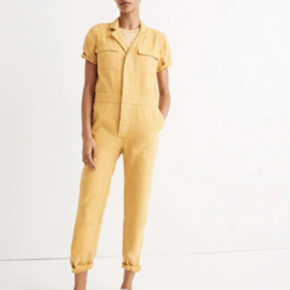 NEW MADEWELL Cotton Coverall Jumpsuit Sz X-LARGE!